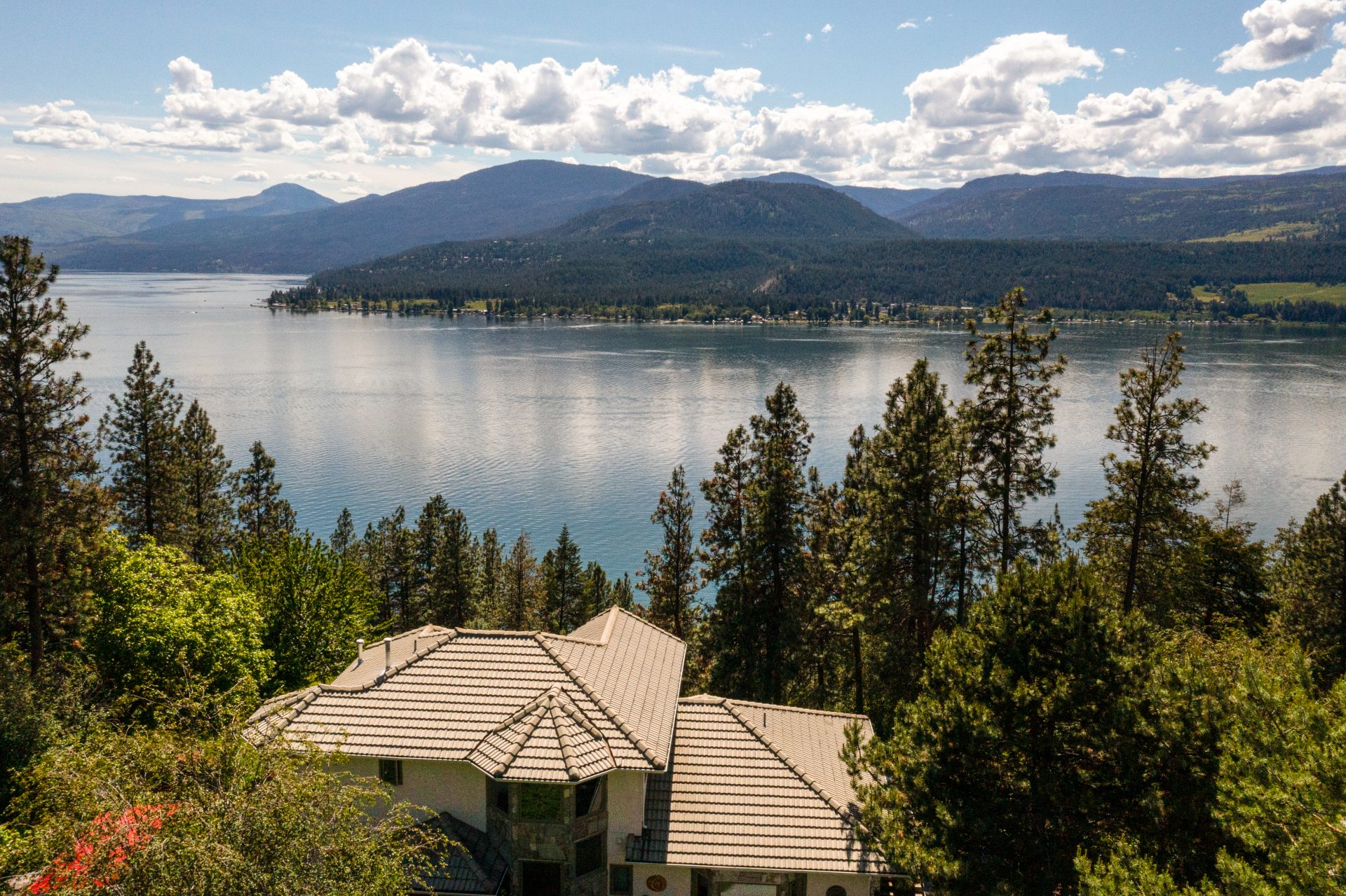 views of Okanagan lake