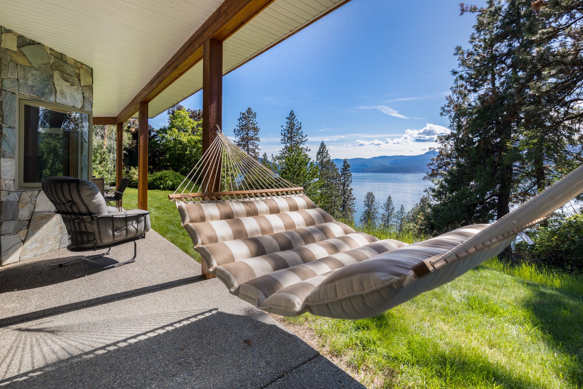 hammock at the bed and breakfast